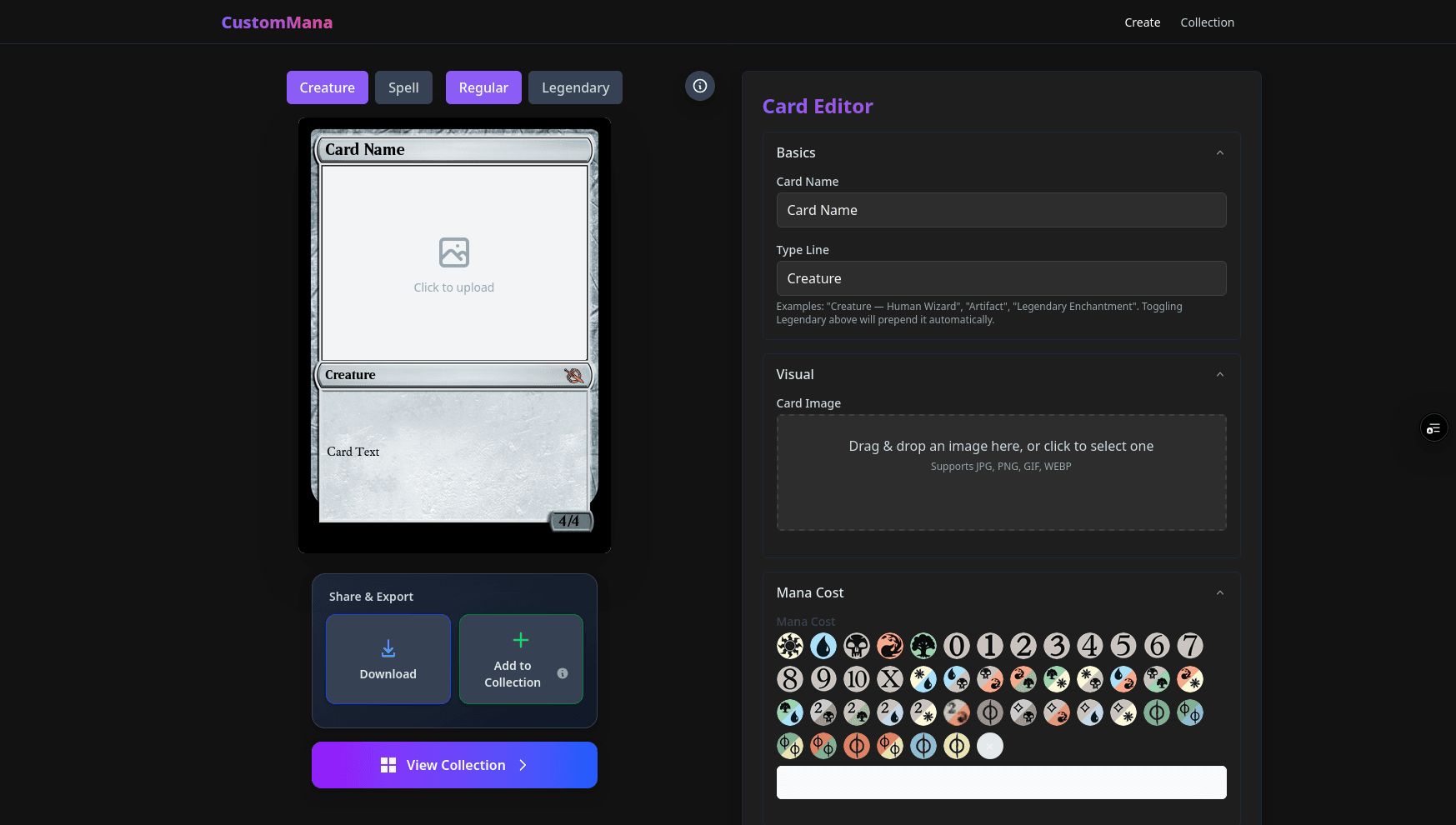 Custom Mana screenshot