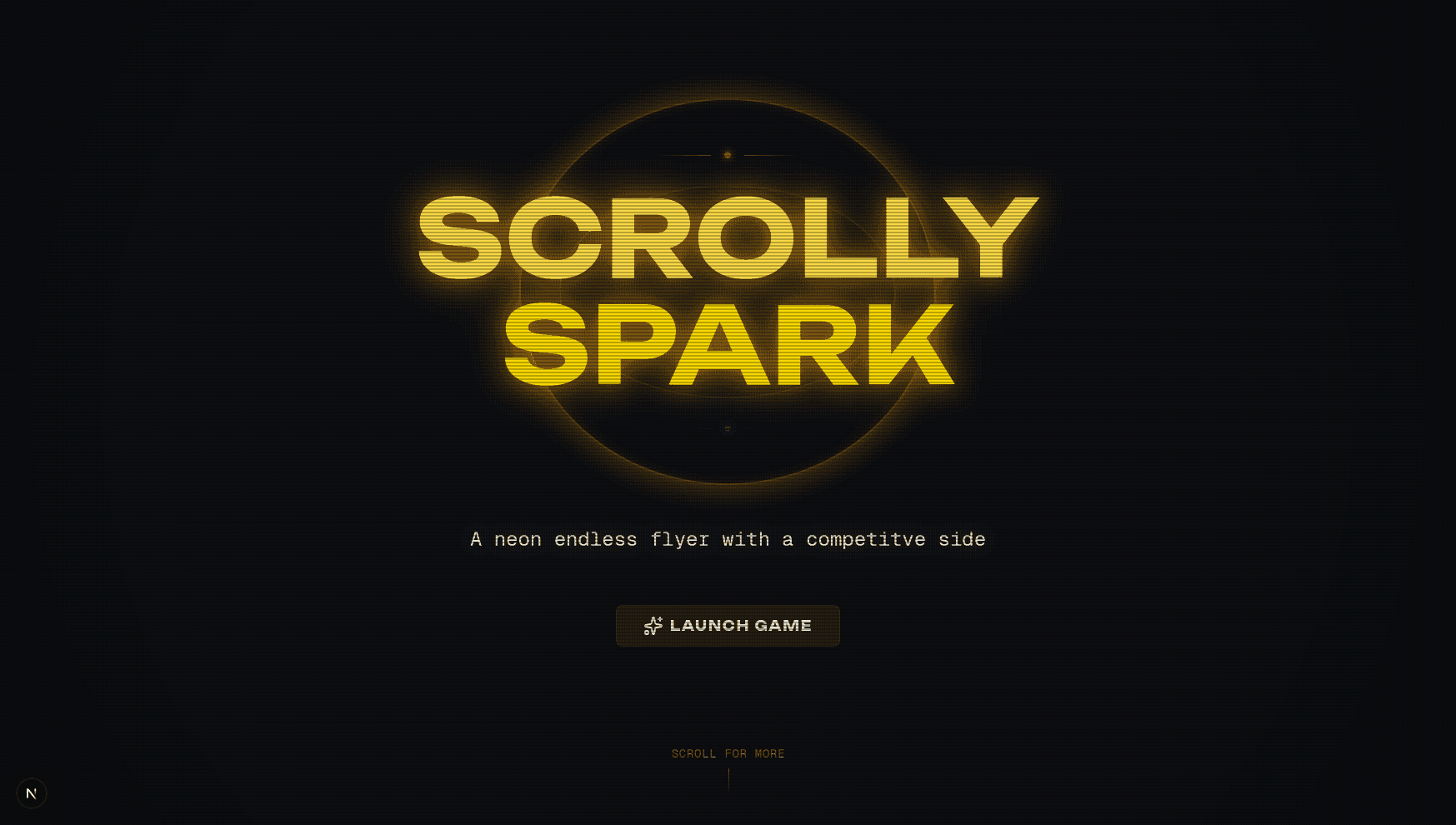ScrollySpark screenshot